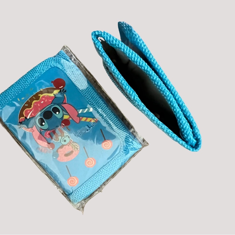 Wholesale Bundle Stitch Kids Wallets - Pink, Blue, Purple- 12 Total - Picture 5 of 7